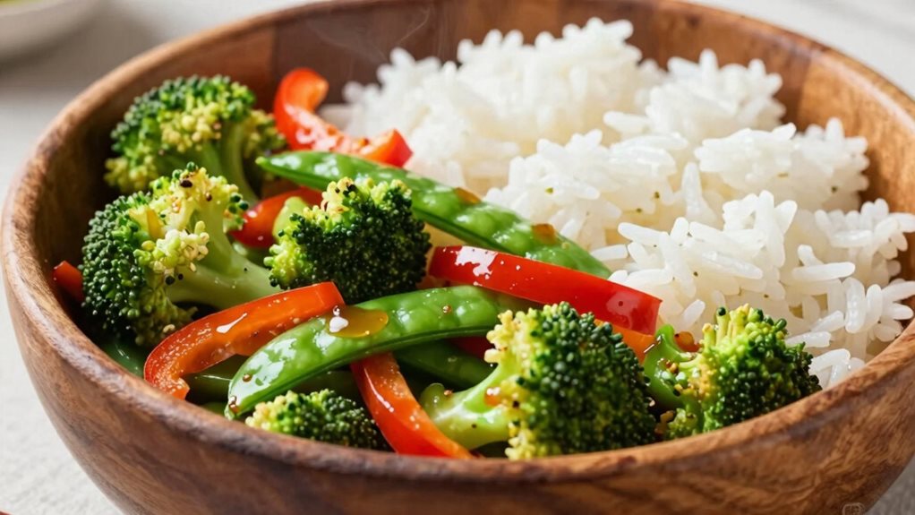 riz sauté de légumes rapide